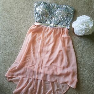 Party Hi-lo Dress